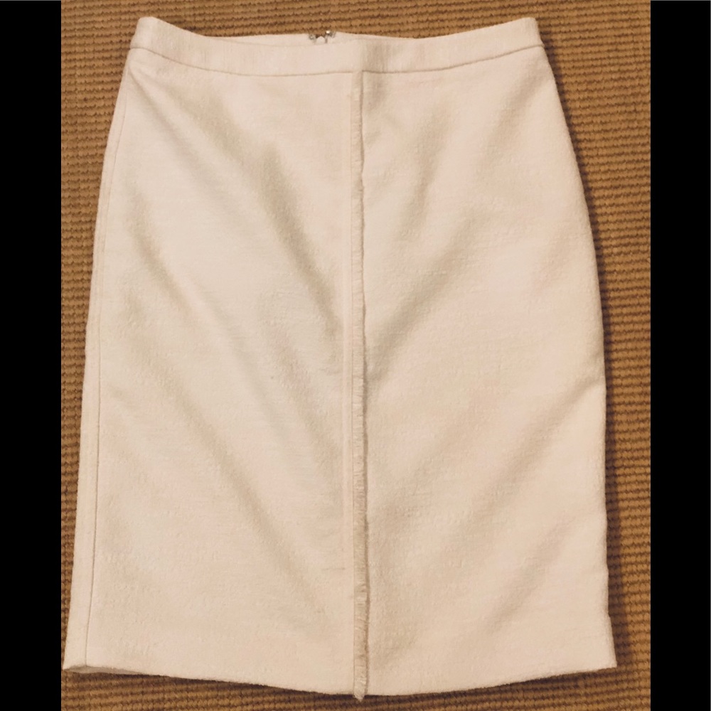 Ann Taylor Cream Skirt